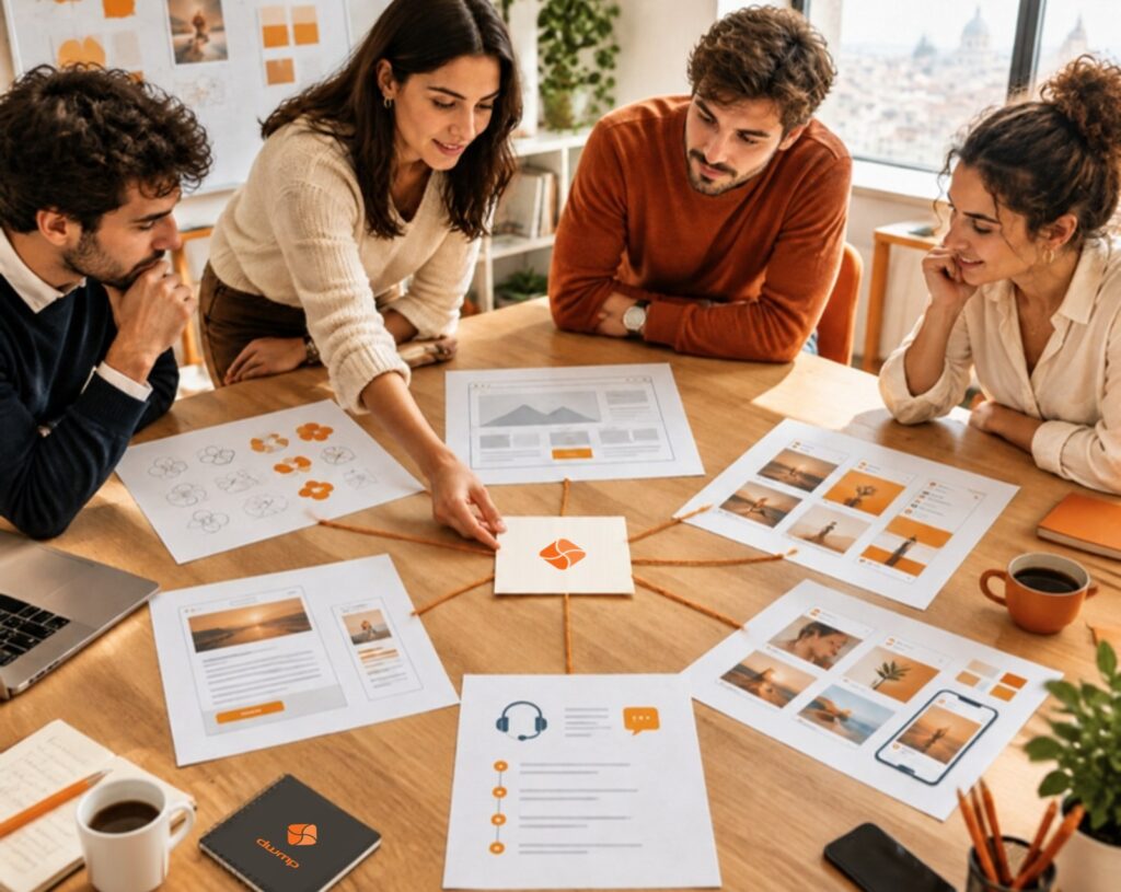 Il team DWMP unisce brand, sito, social, email e telemarketing in un unico progetto