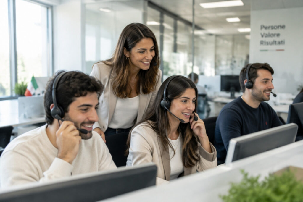 Operatori del call center DWMP